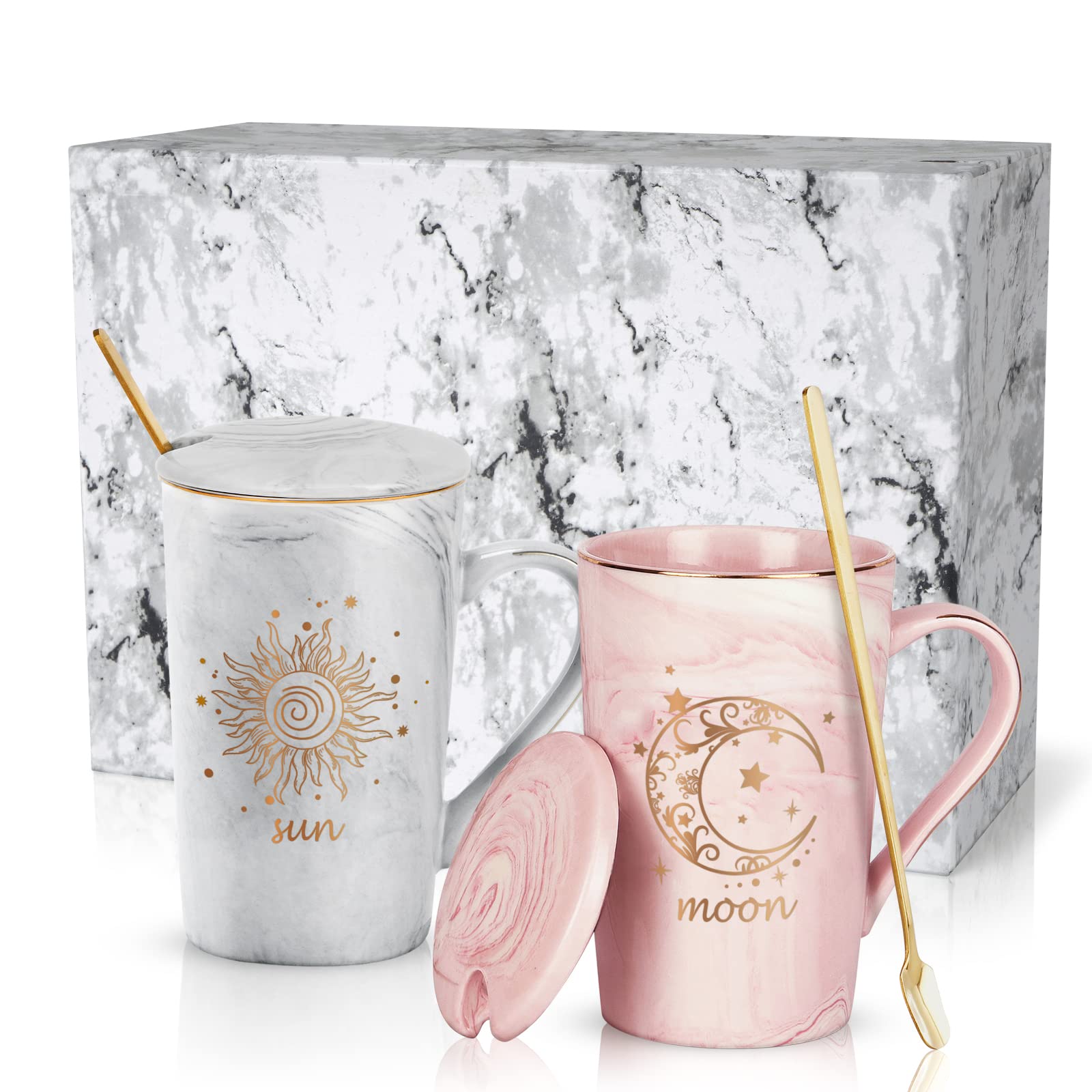 Livole Gift Pair of Coffee Cups and Mugs for Perfect Gift for Respect for the Aged Large Ceramic Mugs with Stylish Cups for and Dishwasher Heat and
Livole Gift Pair of Coffee Cups and Mugs for Perfect Gift for Respect for the Aged Large Ceramic Mugs with Stylish Cups for and Dishwasher Heat and