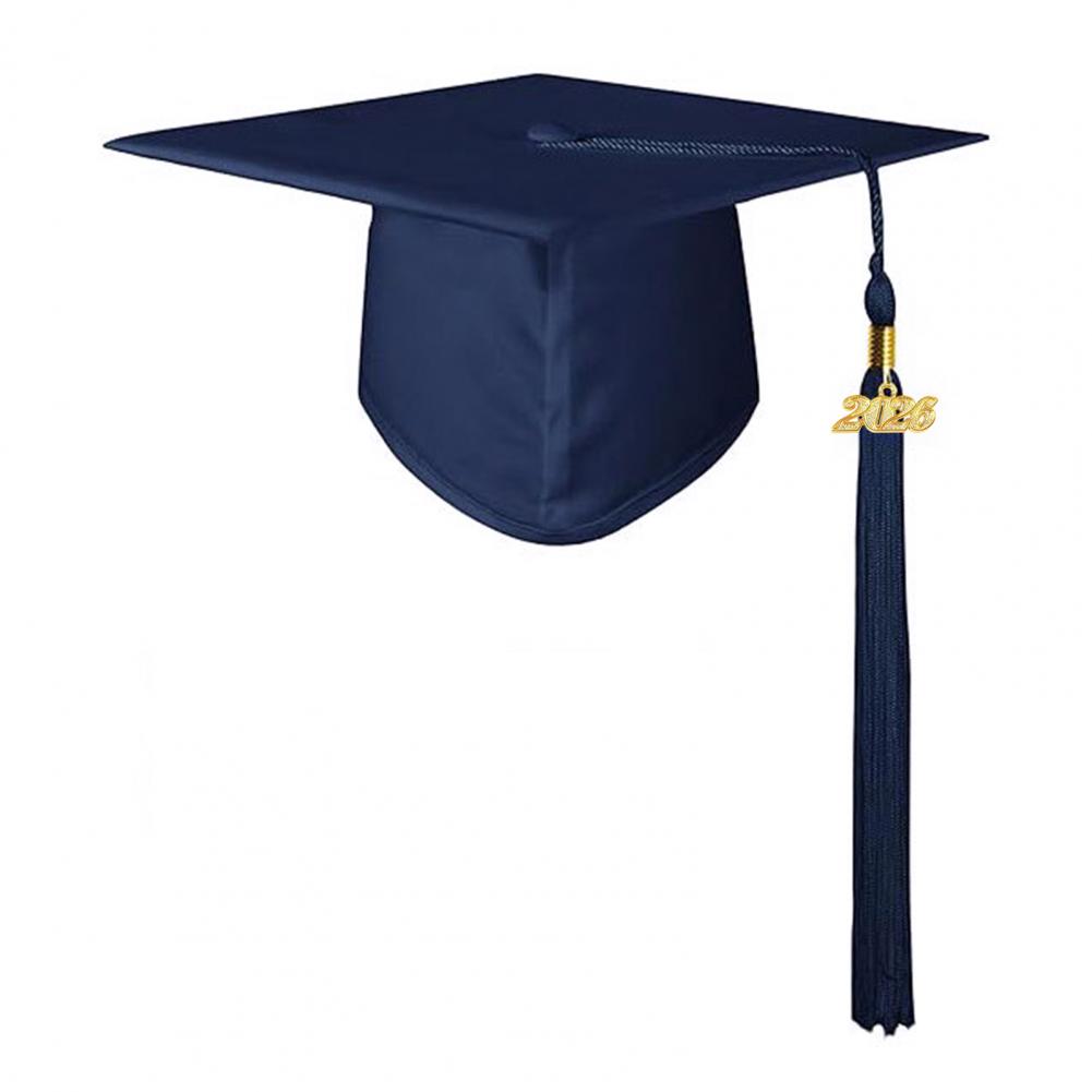 High-quality Graduation Cap Unisex Adjustable Graduation Cap with 2026 Year Tassel Charm Adult Matte Graduation Bachelor Master
High-quality Graduation Cap Unisex Adjustable Graduation Cap with 2026 Year Tassel Charm Adult Matte Graduation Bachelor Master