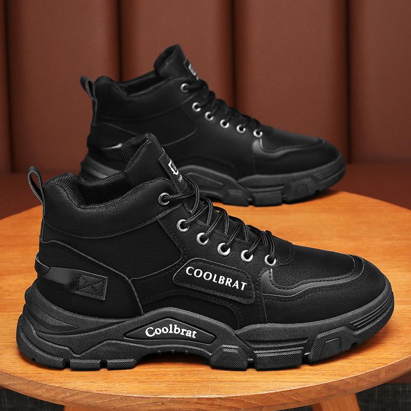 Spring men s shoes new Martin boots men s versatile platform non-slip high-top shoes men s labor insurance shoes 44
Spring men s shoes new Martin boots men s versatile platform non-slip high-top shoes men s labor insurance shoes 44