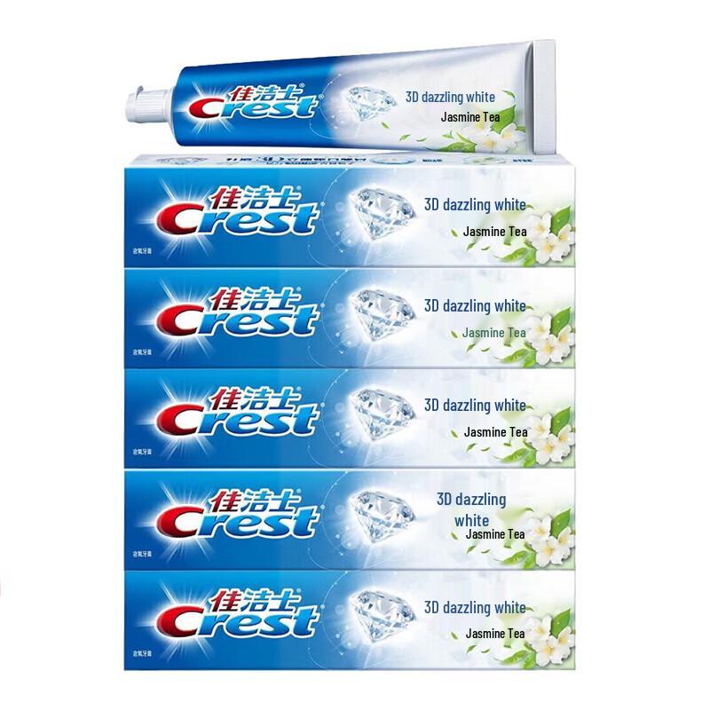 Crest 3D White Jasmine Tea Toothpaste, 5 x 170g
Crest 3D White Jasmine Tea Toothpaste, 5 x 170g