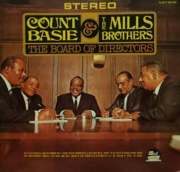 LP Record COUNT BASIE, MILLS BROTHERS - Board Of Directors SJET8038 DOT 1968 Japan Jazz
LP Record COUNT BASIE, MILLS BROTHERS - Board Of Directors SJET8038 DOT 1968 Japan Jazz