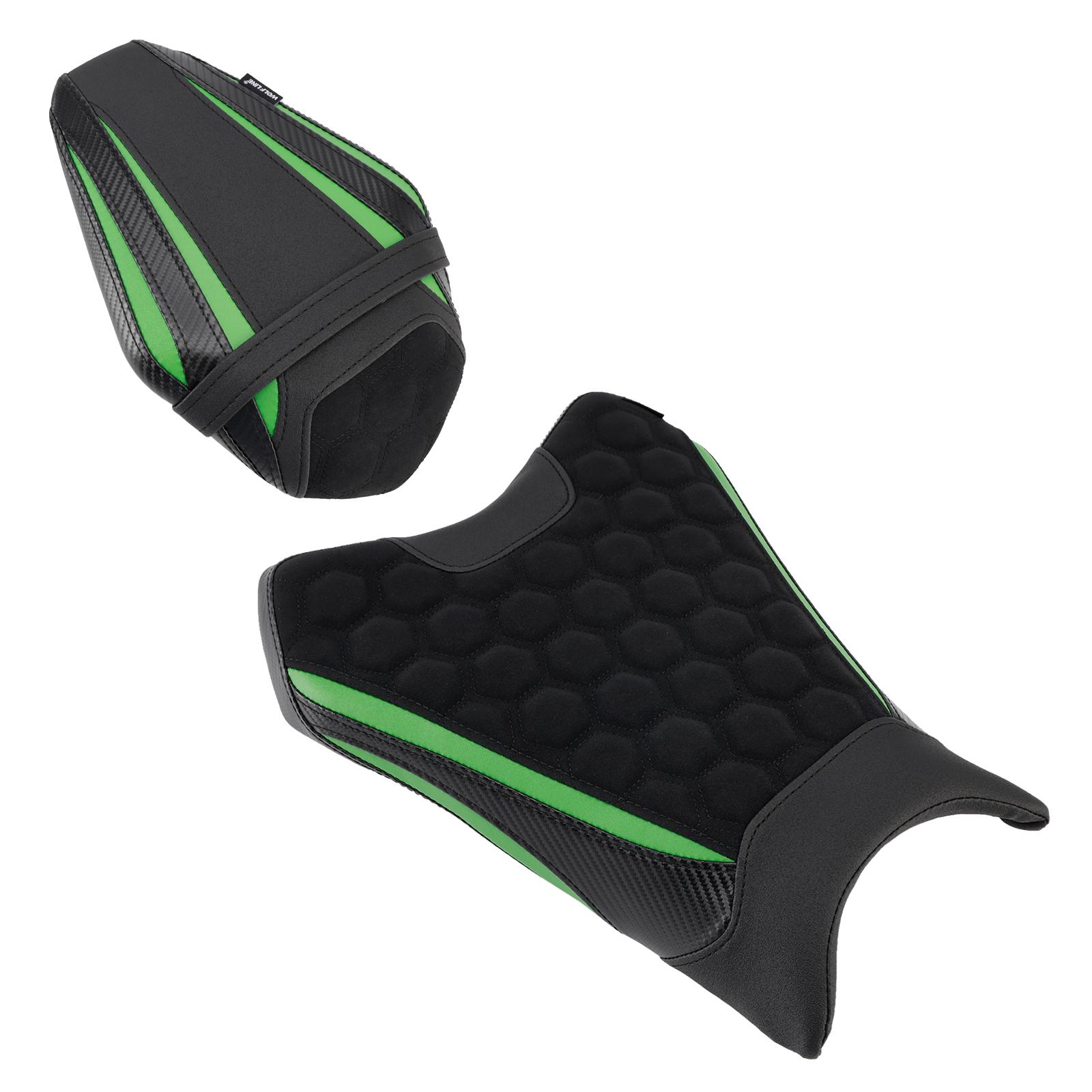 Front&Rear Raider Passenger Cushion Kit Green For Kawasaki Zx-6R Zx 6R 19-25
Front&Rear Raider Passenger Cushion Kit Green For Kawasaki Zx-6R Zx 6R 19-25