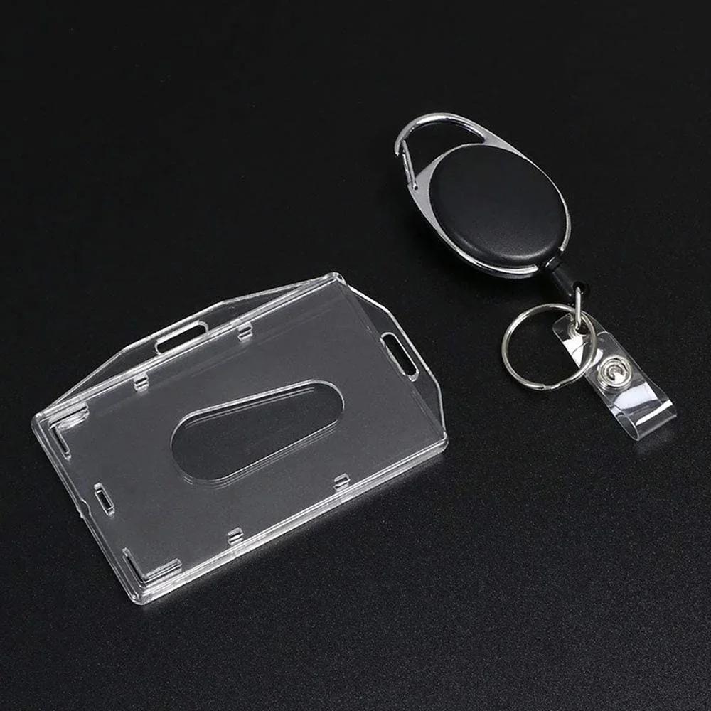 Retractable Transparent Badge ID Lanyard Name Card Holder Business Work Card Name Tags Nursing Doctor Holders Travel Accessories
Retractable Transparent Badge ID Lanyard Name Card Holder Business Work Card Name Tags Nursing Doctor Holders Travel Accessories