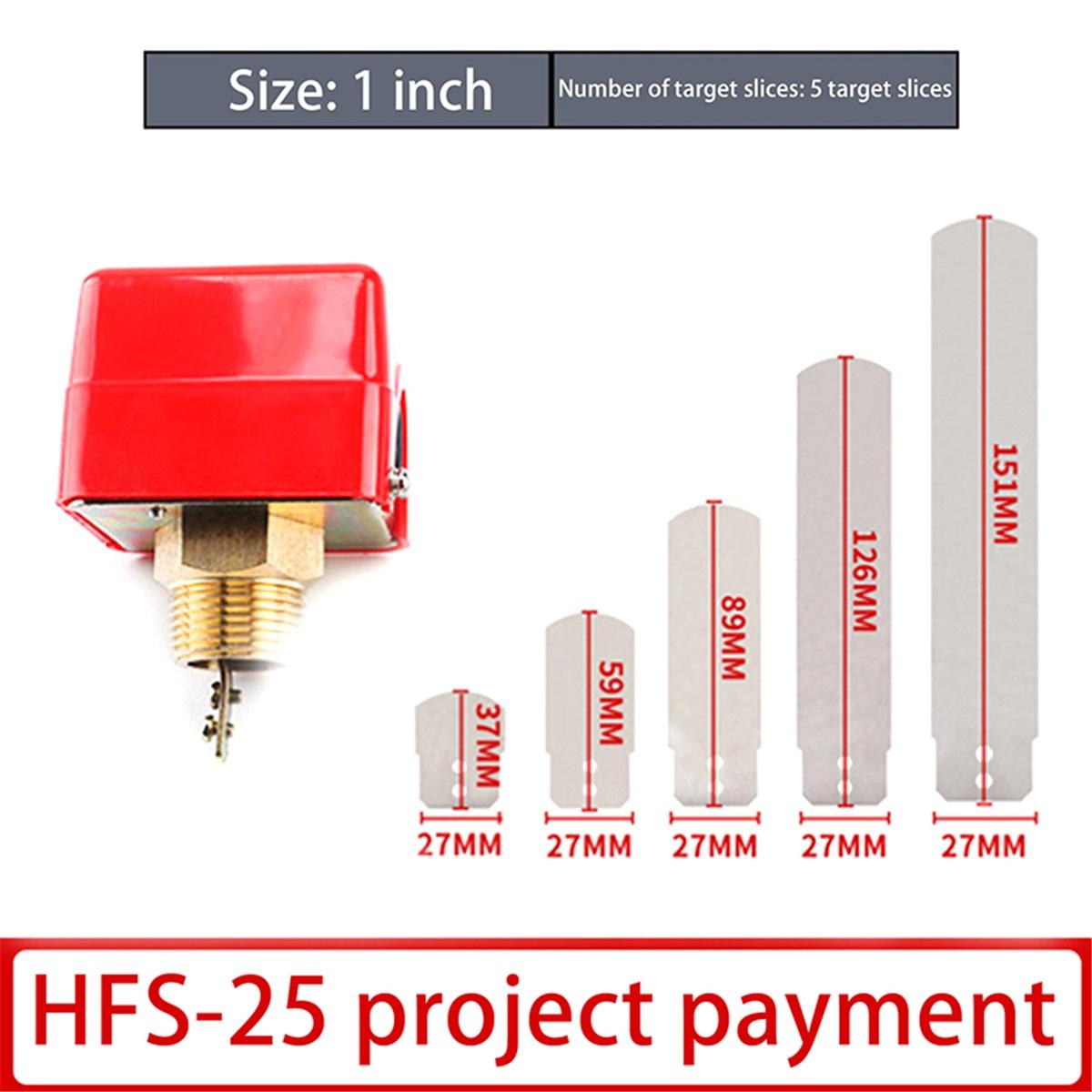 Paddle Water Pump Flow Sensor Switch Water Flow Switch HFS-25 HFS-20 HFS-15 NPT 1 1/4 1/6 Liquid Level Controller Switch
Paddle Water Pump Flow Sensor Switch Water Flow Switch HFS-25 HFS-20 HFS-15 NPT 1 1/4 1/6 Liquid Level Controller Switch