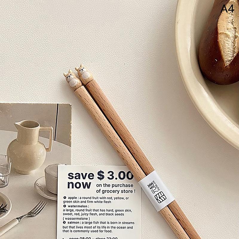 3D Cute Animal Chopsticks Hand-Carved Beech Chopsticks Kawaii Sushi Couple Good-Looking & Practical Wooden Dinnerware
3D Cute Animal Chopsticks Hand-Carved Beech Chopsticks Kawaii Sushi Couple Good-Looking & Practical Wooden Dinnerware