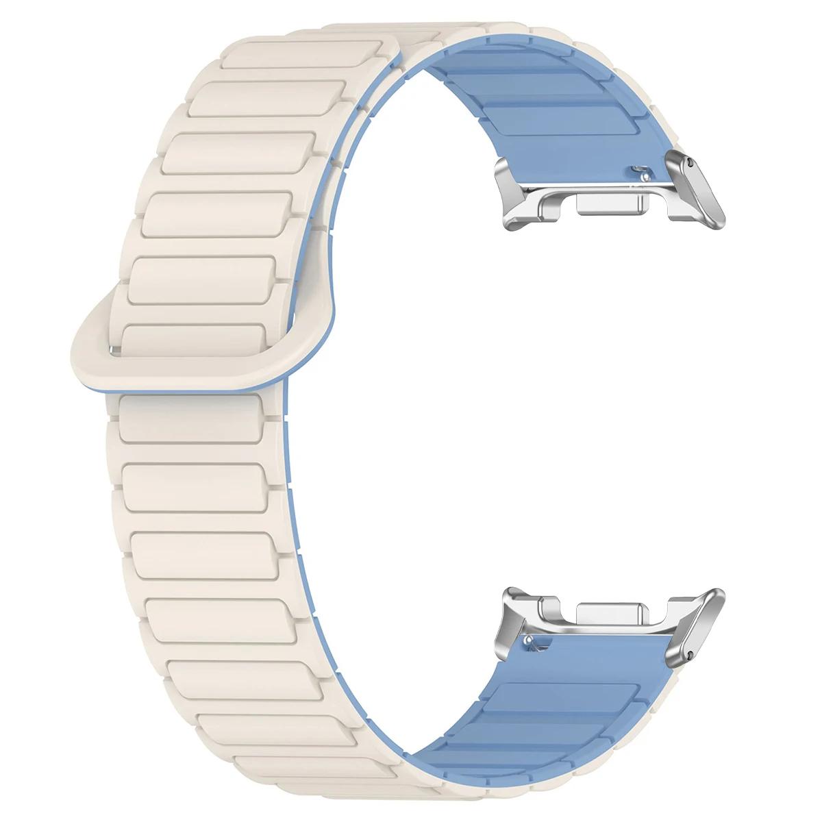 Two color Magnetic strap for Samsung galaxy watch 8 40 44mm silicone band for galaxy 8 classic 46mm waterproof watch bracelet for galaxy 8 40 44mm
Two color Magnetic strap for Samsung galaxy watch 8 40 44mm silicone band for galaxy 8 classic 46mm waterproof watch bracelet for galaxy 8 40 44mm