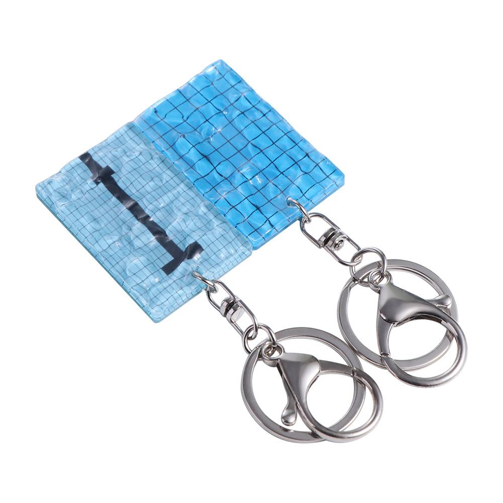 2 pcs Decorations Acrylic Wavy Keychain Creative Accessories Hanging Ornament Student style 1
2 pcs Decorations Acrylic Wavy Keychain Creative Accessories Hanging Ornament Student style 1