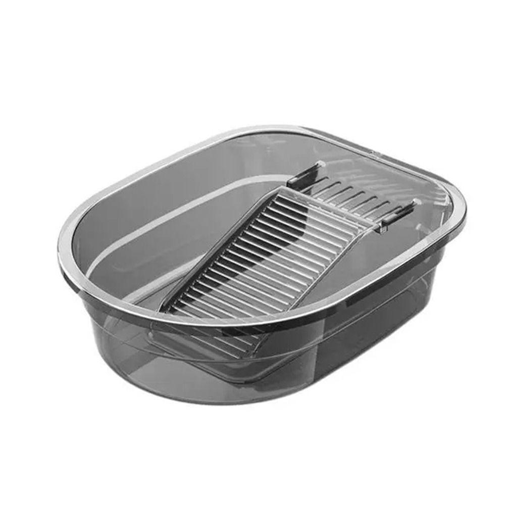 Non-Slip Washboard Basin Large Capacity Wash Tub with Washboard Durable Laundry Washer Home сірий колір
Non-Slip Washboard Basin Large Capacity Wash Tub with Washboard Durable Laundry Washer Home сірий колір
