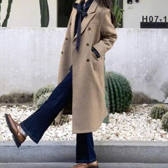 Women s 2025 Winter Woolen Petite Long Coat - New Korean Style, Thickened for Warmth L 125-135 cm
Women s 2025 Winter Woolen Petite Long Coat - New Korean Style, Thickened for Warmth L 125-135 cm
