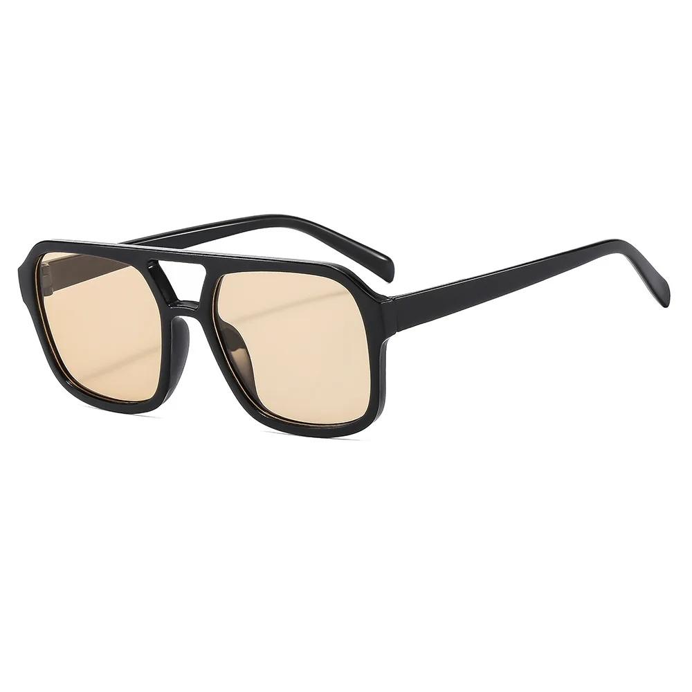 2025 Retro Sunglasses Man Double Bridge Square Sun Glasses Women Fashion Luxury Design Color Lens Eyepiece for Travel светло-коричневого
2025 Retro Sunglasses Man Double Bridge Square Sun Glasses Women Fashion Luxury Design Color Lens Eyepiece for Travel светло-коричневого