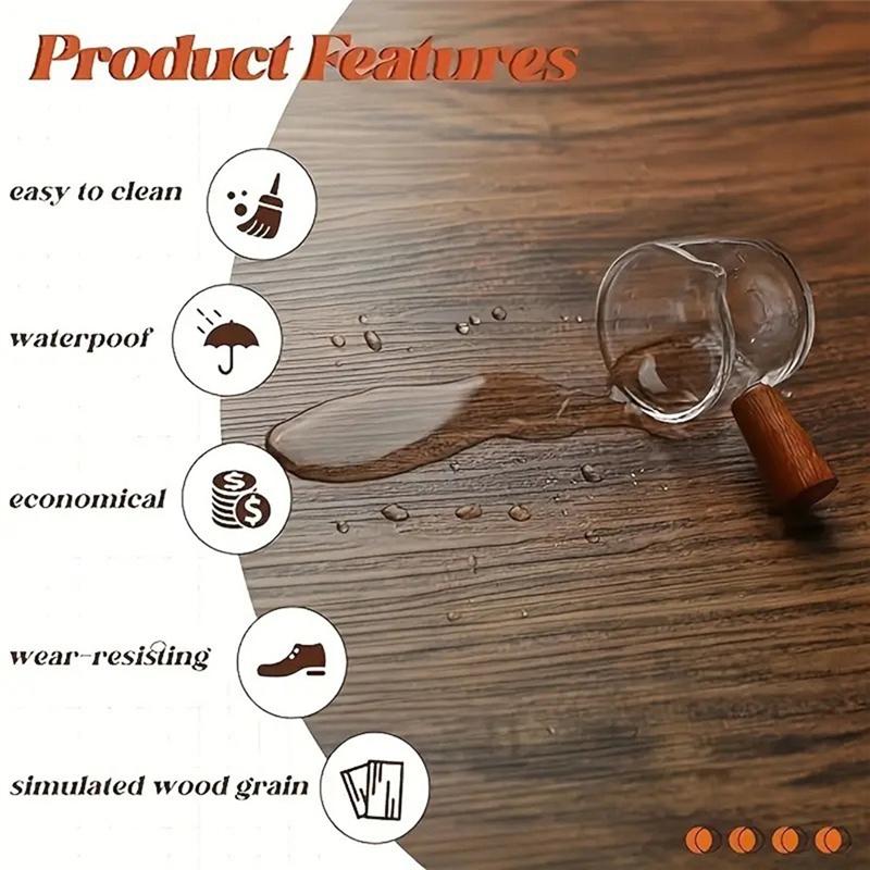 ABJI-32 Pieces Of Self-Adhesive Floor Tiles Wood Grain Wall Stickers Waterproof Floor Stickers 5.9X17.7Inch PVC Floor Tiles
ABJI-32 Pieces Of Self-Adhesive Floor Tiles Wood Grain Wall Stickers Waterproof Floor Stickers 5.9X17.7Inch PVC Floor Tiles