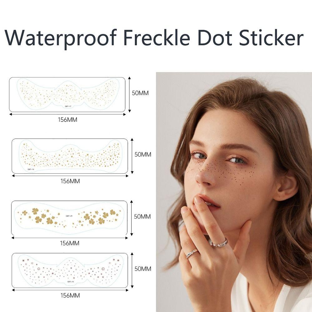 Waterproof Facial Freckles Tattoos Essy To Remove Temporary Face Tattoos For Women Female STYLE D
Waterproof Facial Freckles Tattoos Essy To Remove Temporary Face Tattoos For Women Female STYLE D