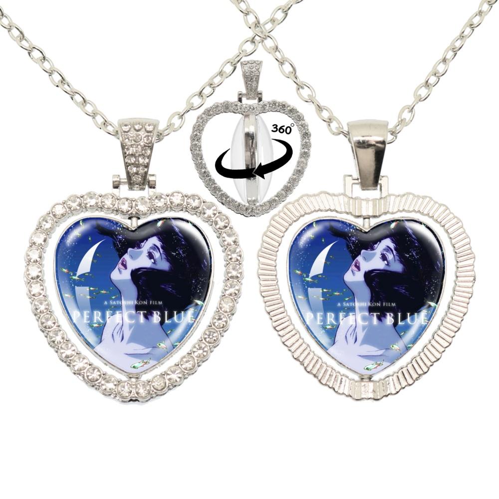 Perfect Blue Anime Movie Necklace Glass Cabochon Double Sided Heart-Shape Pendant Necklace Charm Jewelry Gift
Perfect Blue Anime Movie Necklace Glass Cabochon Double Sided Heart-Shape Pendant Necklace Charm Jewelry Gift