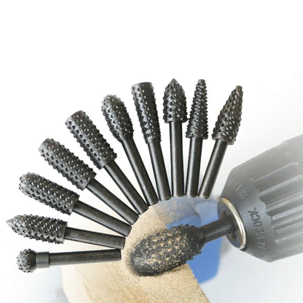 20 Pcs Woodworking Grinding Accessories Set Wood Drilling Rotary Rasp File Rotary File чорний
20 Pcs Woodworking Grinding Accessories Set Wood Drilling Rotary Rasp File Rotary File чорний