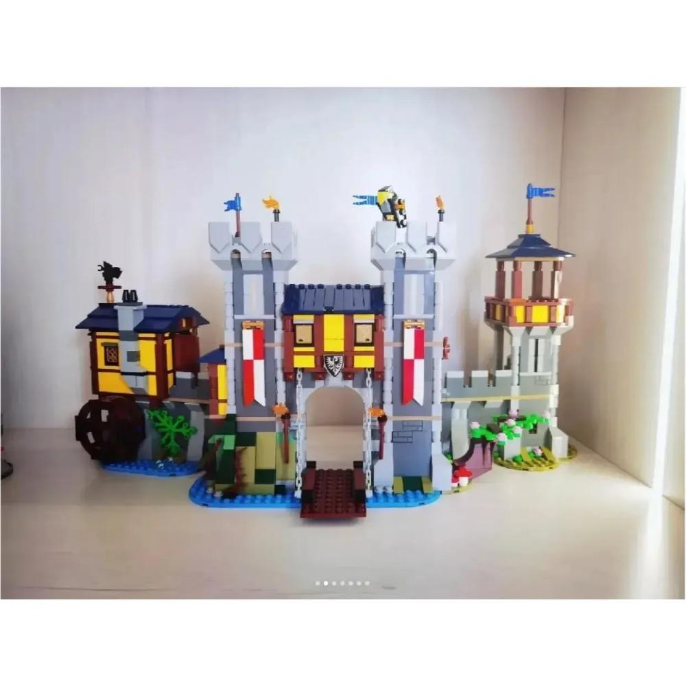 2024 NEW 1426pcs Medieval Castle Building Blocks Assembling Fit 31120 Bricks Model Toys for Children Birthday Gift Set no box
2024 NEW 1426pcs Medieval Castle Building Blocks Assembling Fit 31120 Bricks Model Toys for Children Birthday Gift Set no box