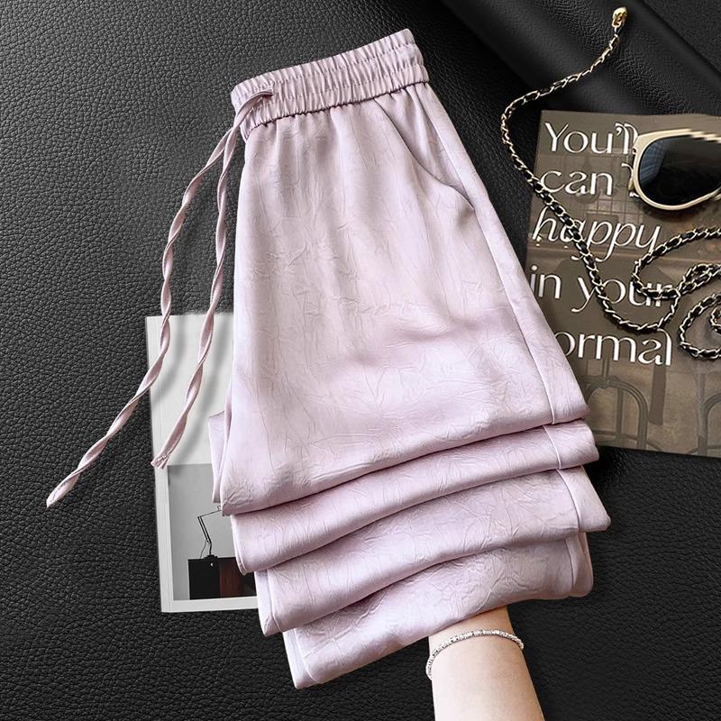 Pink Printed Wide-Leg Pants for Women - Spring/Summer 2025: Comfortable, Versatile, Sun Protection, Casual Style XL (115-125 lbs)
Pink Printed Wide-Leg Pants for Women - Spring/Summer 2025: Comfortable, Versatile, Sun Protection, Casual Style XL (115-125 lbs)