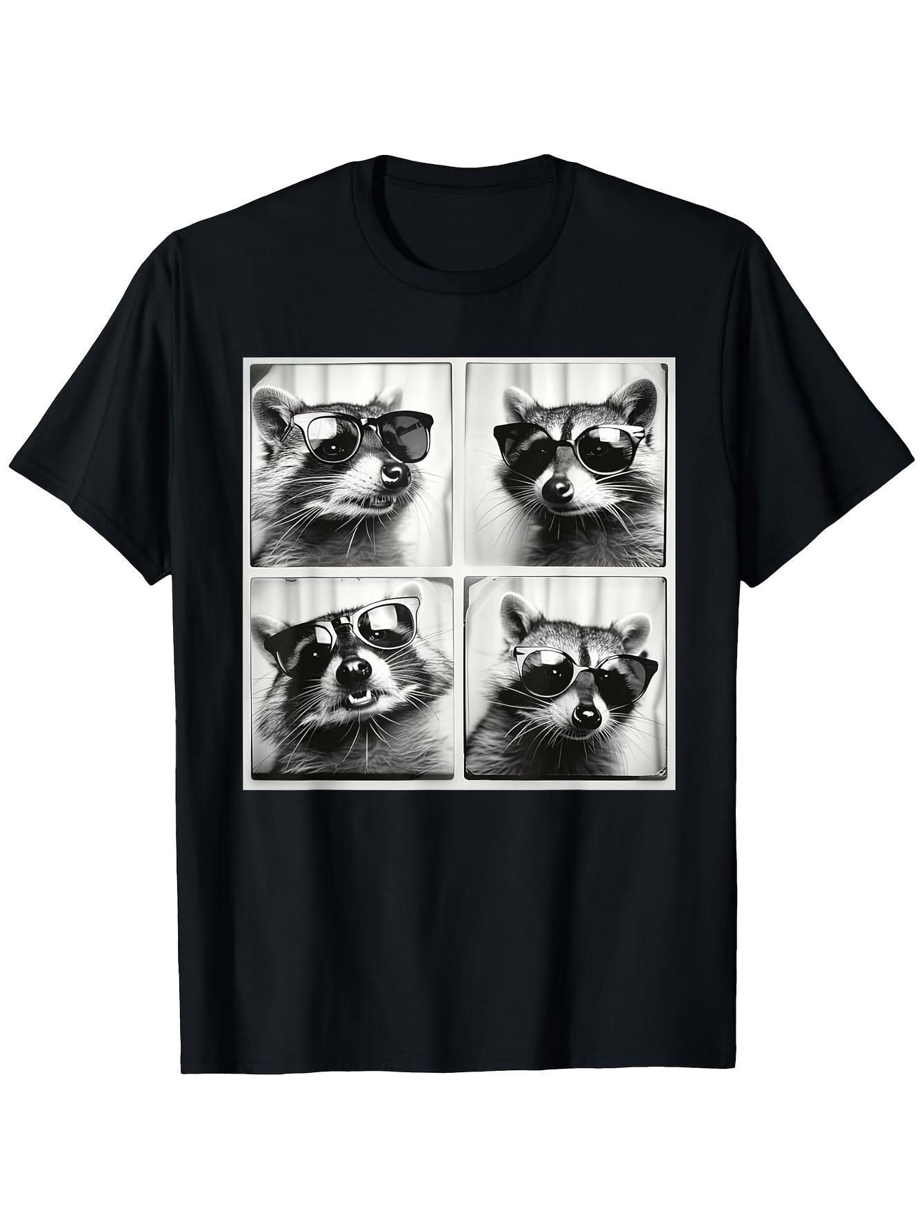 Funny Raccoon Squad Wearing Sunglasses Graphic Tee Cool Animal Lovers Casual Crew Neck T-Shirt 5XL різнокольоровий
Funny Raccoon Squad Wearing Sunglasses Graphic Tee Cool Animal Lovers Casual Crew Neck T-Shirt 5XL різнокольоровий