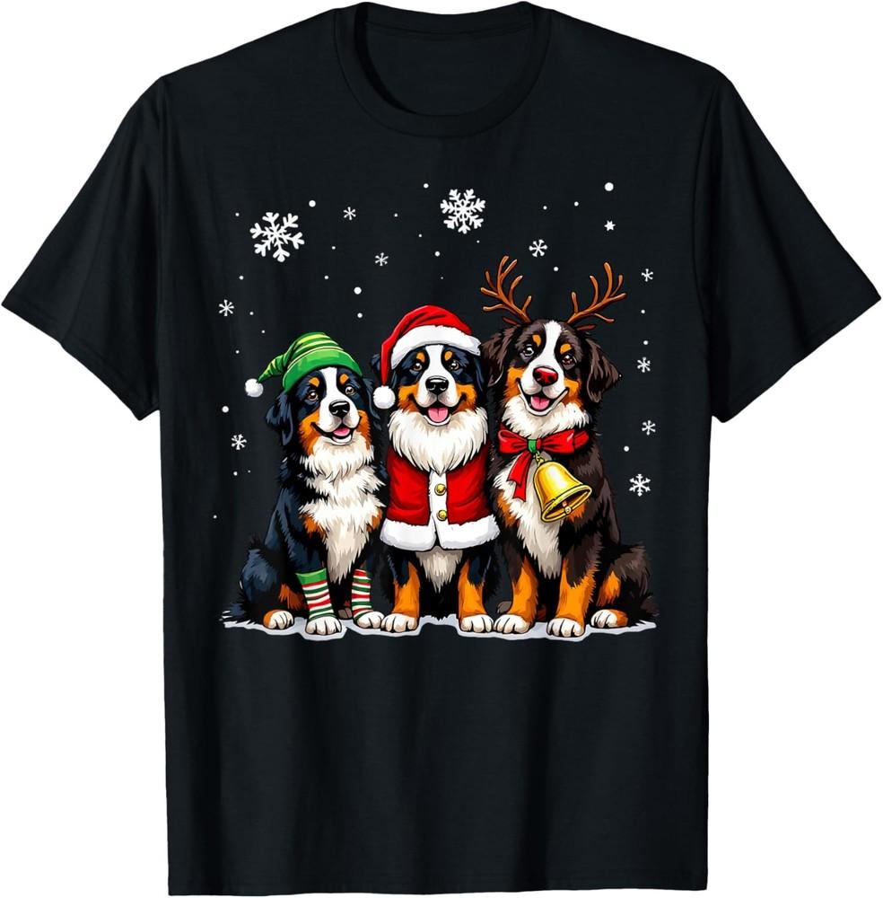 Bernese Mountain Dog Christmas Dogs Funny Santa T-Shirt L
Bernese Mountain Dog Christmas Dogs Funny Santa T-Shirt L