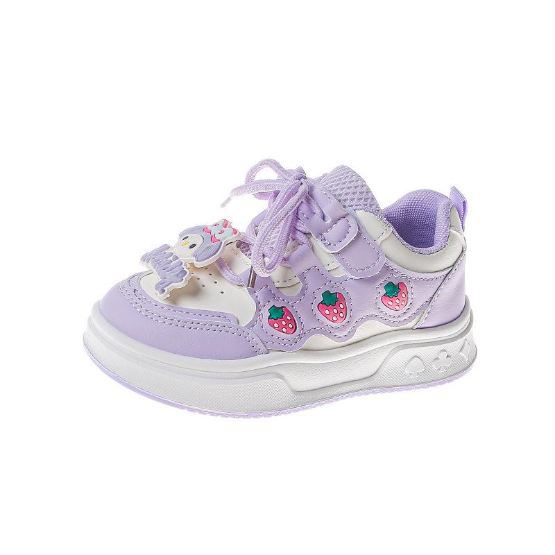 Girls White Casual Shoes 2025: Spring/Autumn Soft Sole Versatile Sports Flats 35 (21cm) фіолетовий
Girls White Casual Shoes 2025: Spring/Autumn Soft Sole Versatile Sports Flats 35 (21cm) фіолетовий