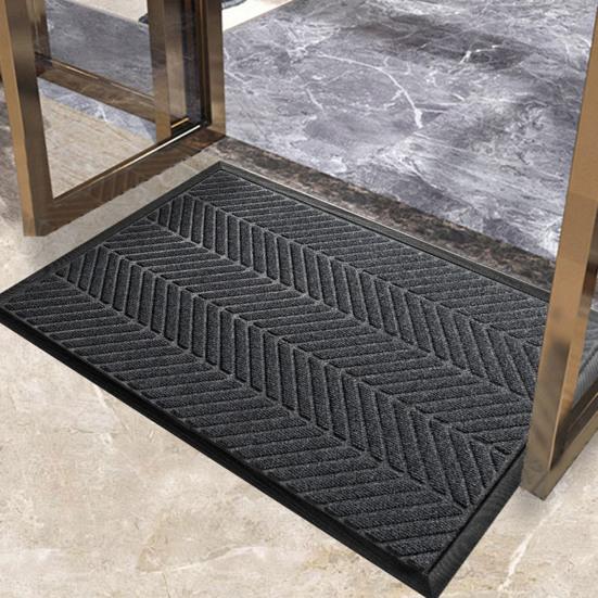 Entry Door Floor Mat Dirt Moisture Absorber Non-Slip Backing Indoor Outdoor Rug All-weather Entrance Mat сірий
Entry Door Floor Mat Dirt Moisture Absorber Non-Slip Backing Indoor Outdoor Rug All-weather Entrance Mat сірий
