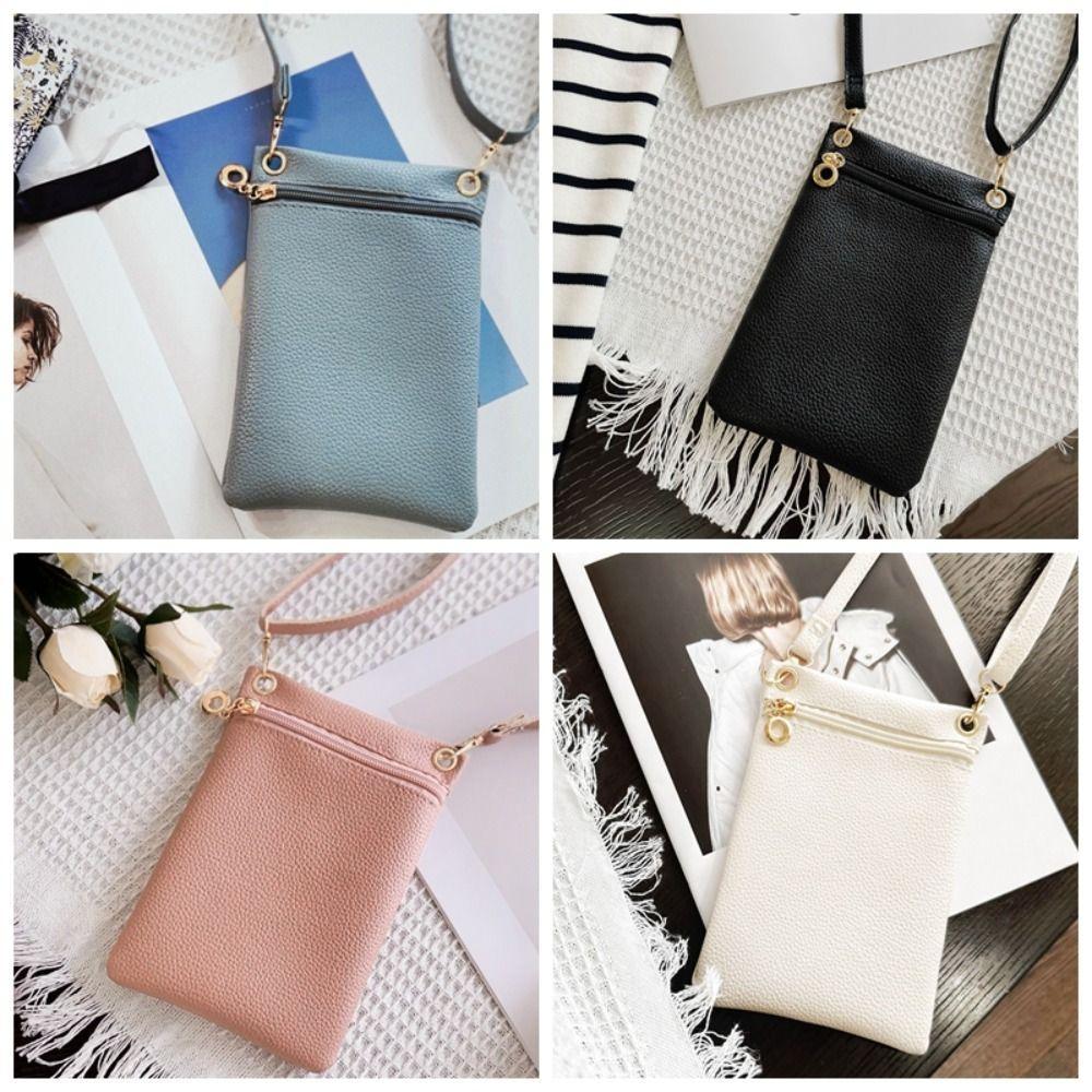 Sweet Color Mobile Phone Storage Bag Casual Wallets Cell Phone Purse Mini Crossbody Bag Coin Purse рожевий
Sweet Color Mobile Phone Storage Bag Casual Wallets Cell Phone Purse Mini Crossbody Bag Coin Purse рожевий
