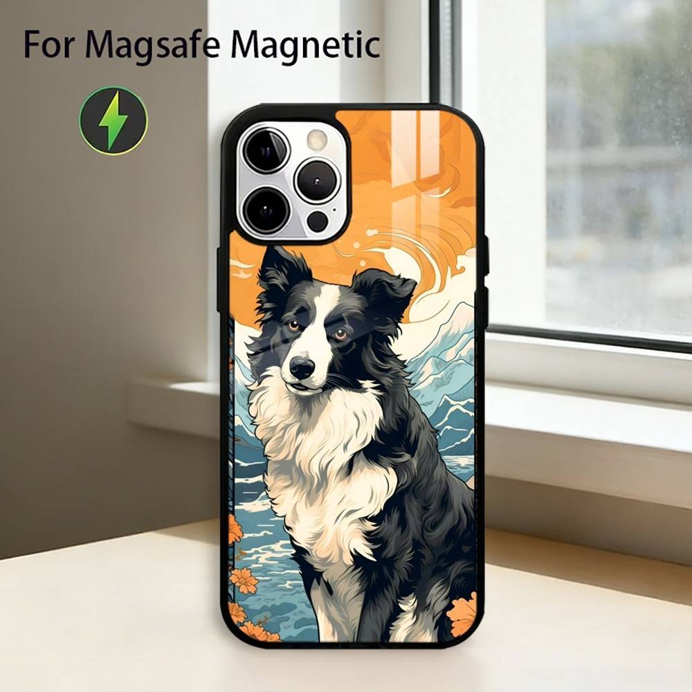 Clever Border Collie Dog Phone Case For iPhone17,16,15,14,13,12,11 Plus,Pro Magnetic with Magsafe Wireless Charging iPhone15PRO
Clever Border Collie Dog Phone Case For iPhone17,16,15,14,13,12,11 Plus,Pro Magnetic with Magsafe Wireless Charging iPhone15PRO