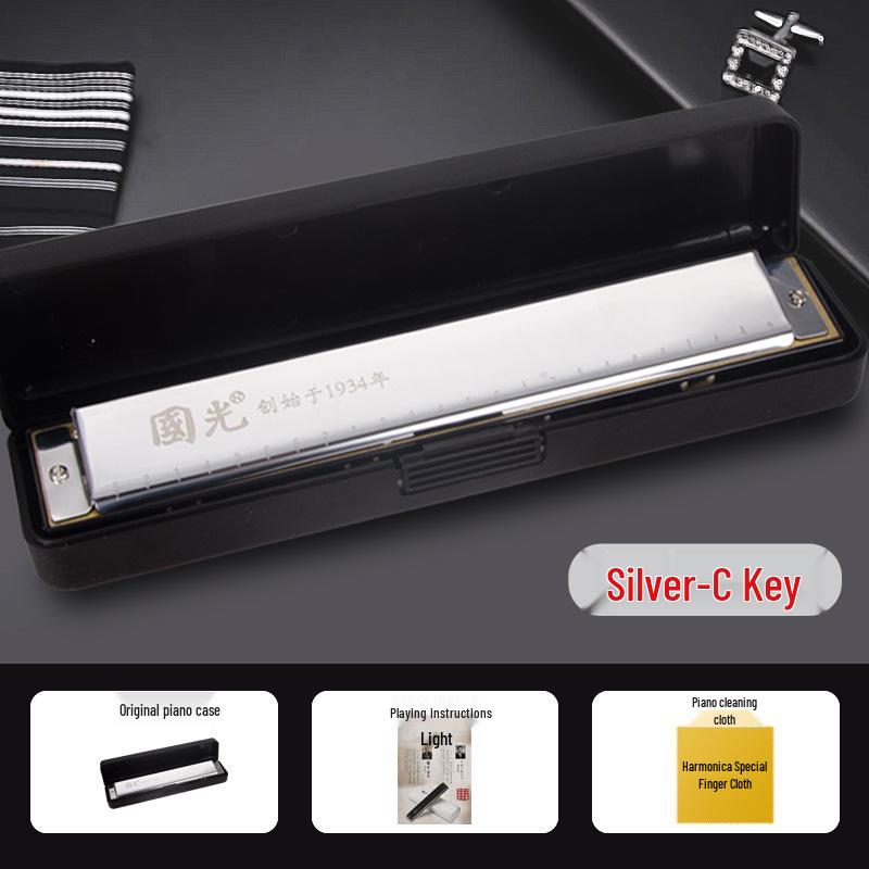 Korg Tremolo Harmonica, 24/28 Hole, Double Reed, C Key, Wide Range, Ideal for Beginners and Professionals
Korg Tremolo Harmonica, 24/28 Hole, Double Reed, C Key, Wide Range, Ideal for Beginners and Professionals