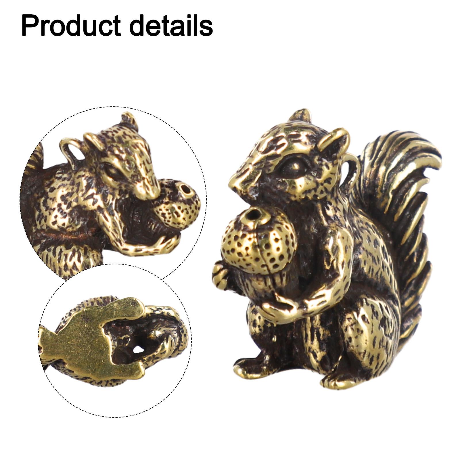 Brass Animals Bronze Ornaments Squirrel Brass Creative Delicate Indoor Or Outdoor Decoration Not Be Easily Damaged China Mainland
Brass Animals Bronze Ornaments Squirrel Brass Creative Delicate Indoor Or Outdoor Decoration Not Be Easily Damaged China Mainland