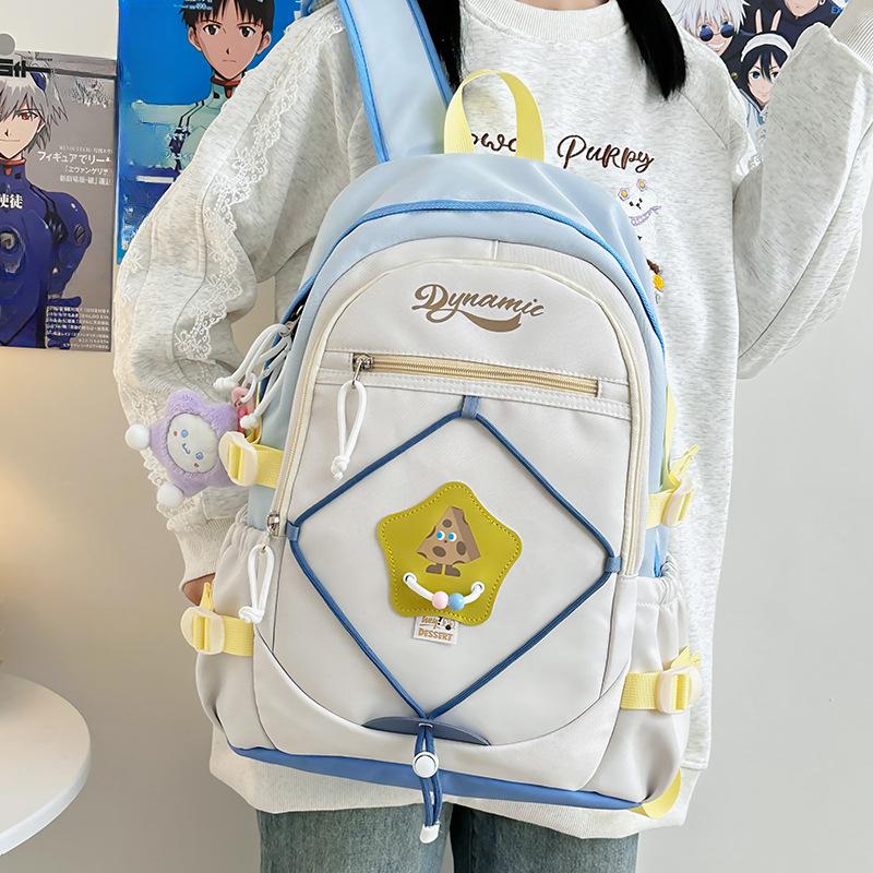 New Small and Fresh Backpack Versatile Junior and Senior High School Students Backpack Large Capacity College Style Women s Schoolbag Without pendant
New Small and Fresh Backpack Versatile Junior and Senior High School Students Backpack Large Capacity College Style Women s Schoolbag Without pendant