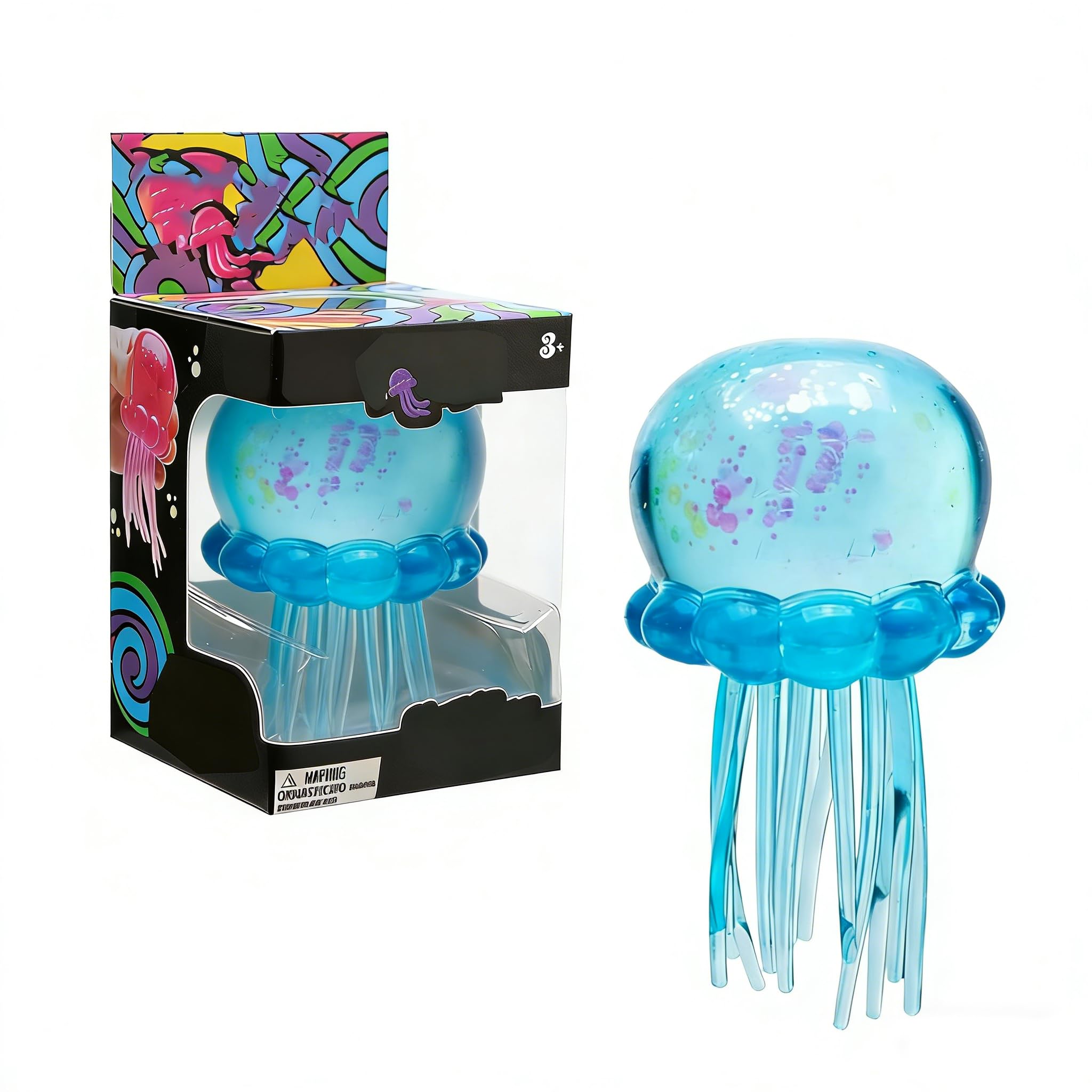 Super Solid Squishy Jellyfish Toy Sets For Adults, Ultra Moldable Tactile Stress Ease With Gentle Rise & Drop Malt Sugar Balls
Super Solid Squishy Jellyfish Toy Sets For Adults, Ultra Moldable Tactile Stress Ease With Gentle Rise & Drop Malt Sugar Balls