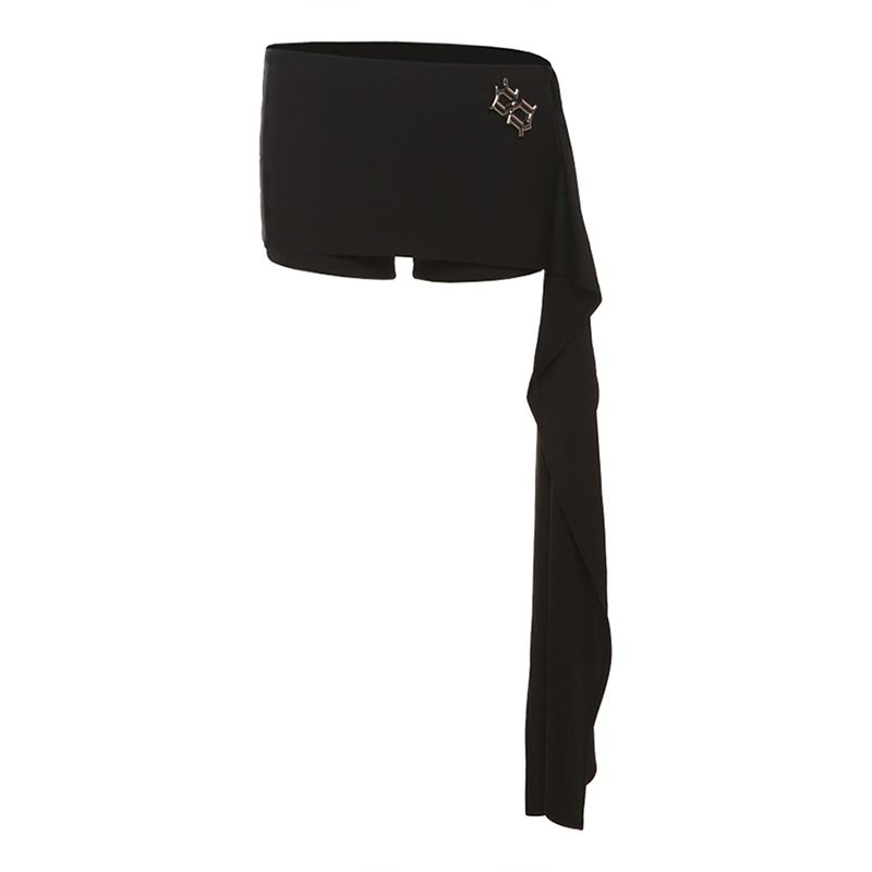 # Sisjuly# Fashion Trendy Tulle Breasted Design Contrast Color T-shirt Irregular Ribbon Pantskirt Set Women Summer Black Trouser skirt(K25J73103) S
# Sisjuly# Fashion Trendy Tulle Breasted Design Contrast Color T-shirt Irregular Ribbon Pantskirt Set Women Summer Black Trouser skirt(K25J73103) S