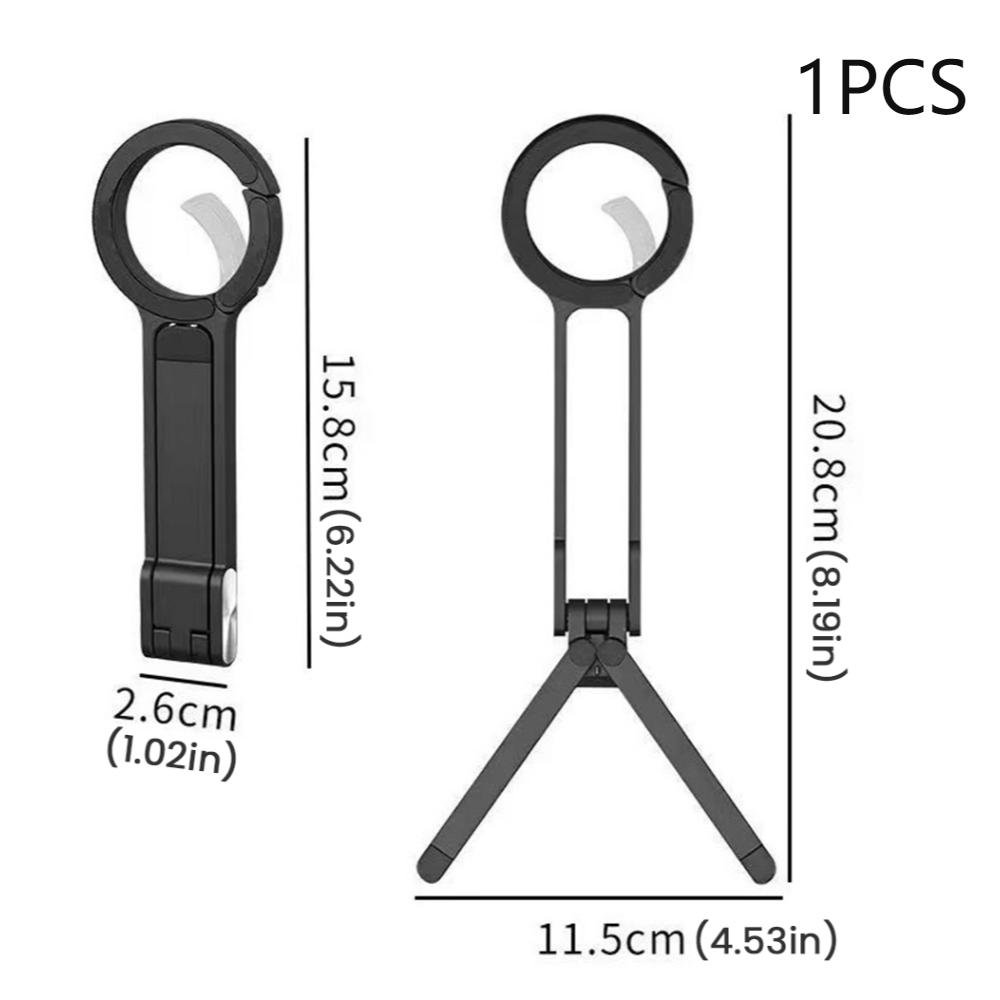 Carabiner-Mounted Phone Tripod Rotating Metal Phone Tripod Desk Mount Phone Handle Holder for Selfie Vlog Video Accesssory чёрный
Carabiner-Mounted Phone Tripod Rotating Metal Phone Tripod Desk Mount Phone Handle Holder for Selfie Vlog Video Accesssory чёрный