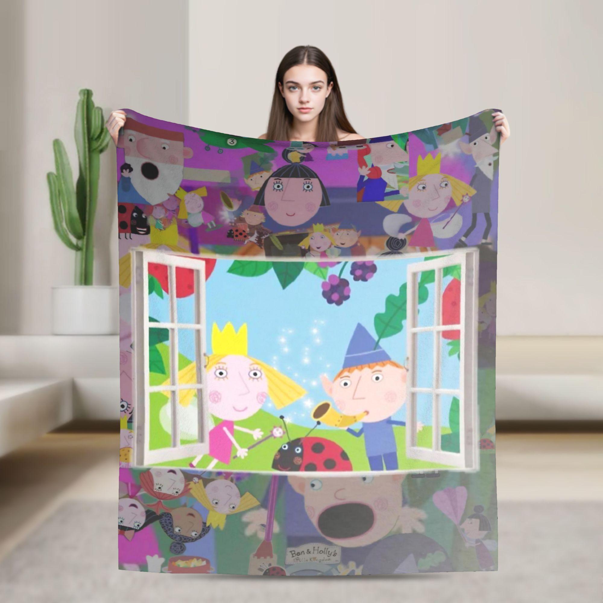 Ben Holly Cartoon Little Kingdoms Flannel Blanket Magic-Movie Creative Throw Blankets for Bedspreads 125*100cm Warm 80x60in
Ben Holly Cartoon Little Kingdoms Flannel Blanket Magic-Movie Creative Throw Blankets for Bedspreads 125*100cm Warm 80x60in