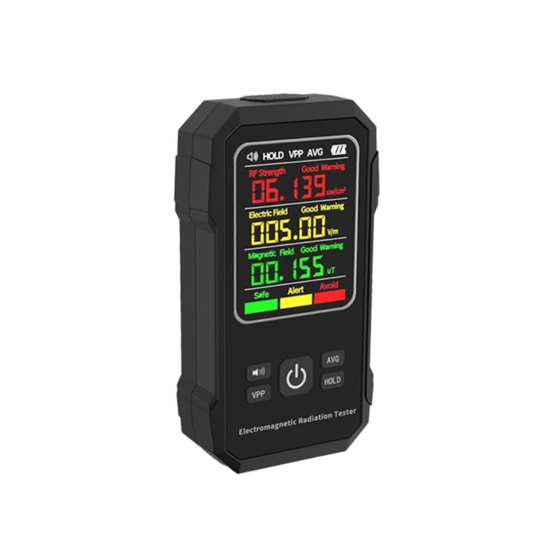 Portable Digital EMF Meter with Color Display Reliable Radiation Detector Electromagnetic Field Meter for Outdoor Use
Portable Digital EMF Meter with Color Display Reliable Radiation Detector Electromagnetic Field Meter for Outdoor Use