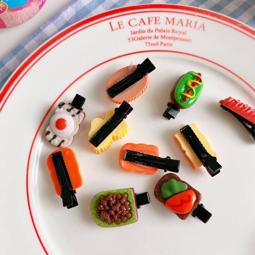 Props Bread Korean Style Barrette Simulation Food Hairpin Cute Side Clip Women Hair Accessories
Props Bread Korean Style Barrette Simulation Food Hairpin Cute Side Clip Women Hair Accessories
