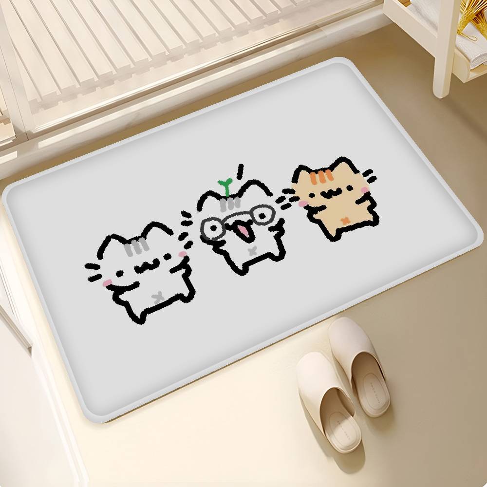 Cute B-Basiilleaf Floor Mat Cheaper Anti-slip Modern Living Room Balcony Printed Bedside Mats 50x80cm
Cute B-Basiilleaf Floor Mat Cheaper Anti-slip Modern Living Room Balcony Printed Bedside Mats 50x80cm