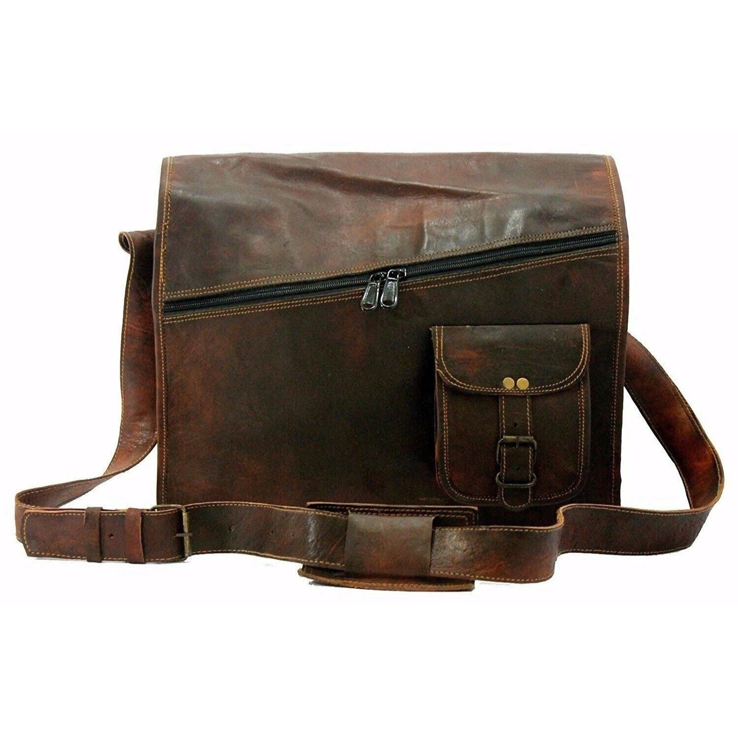 Women s Crossbody Genuine Brown Leather Vintage Saddle Style Purse Messenger Bag 15 x 11 x 4 in
Women s Crossbody Genuine Brown Leather Vintage Saddle Style Purse Messenger Bag 15 x 11 x 4 in