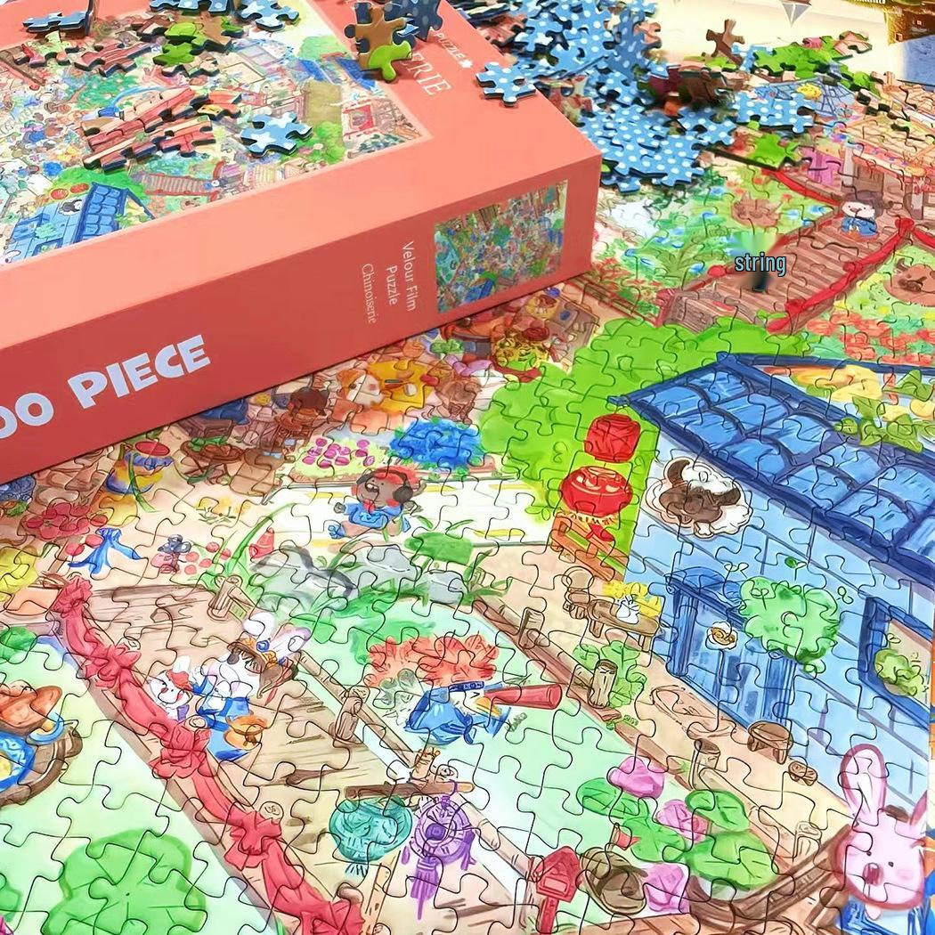 Educational 1000-Piece Jigsaw Puzzle Blind Box - Creative Blue Card Toy for Kids and Adults
Educational 1000-Piece Jigsaw Puzzle Blind Box - Creative Blue Card Toy for Kids and Adults