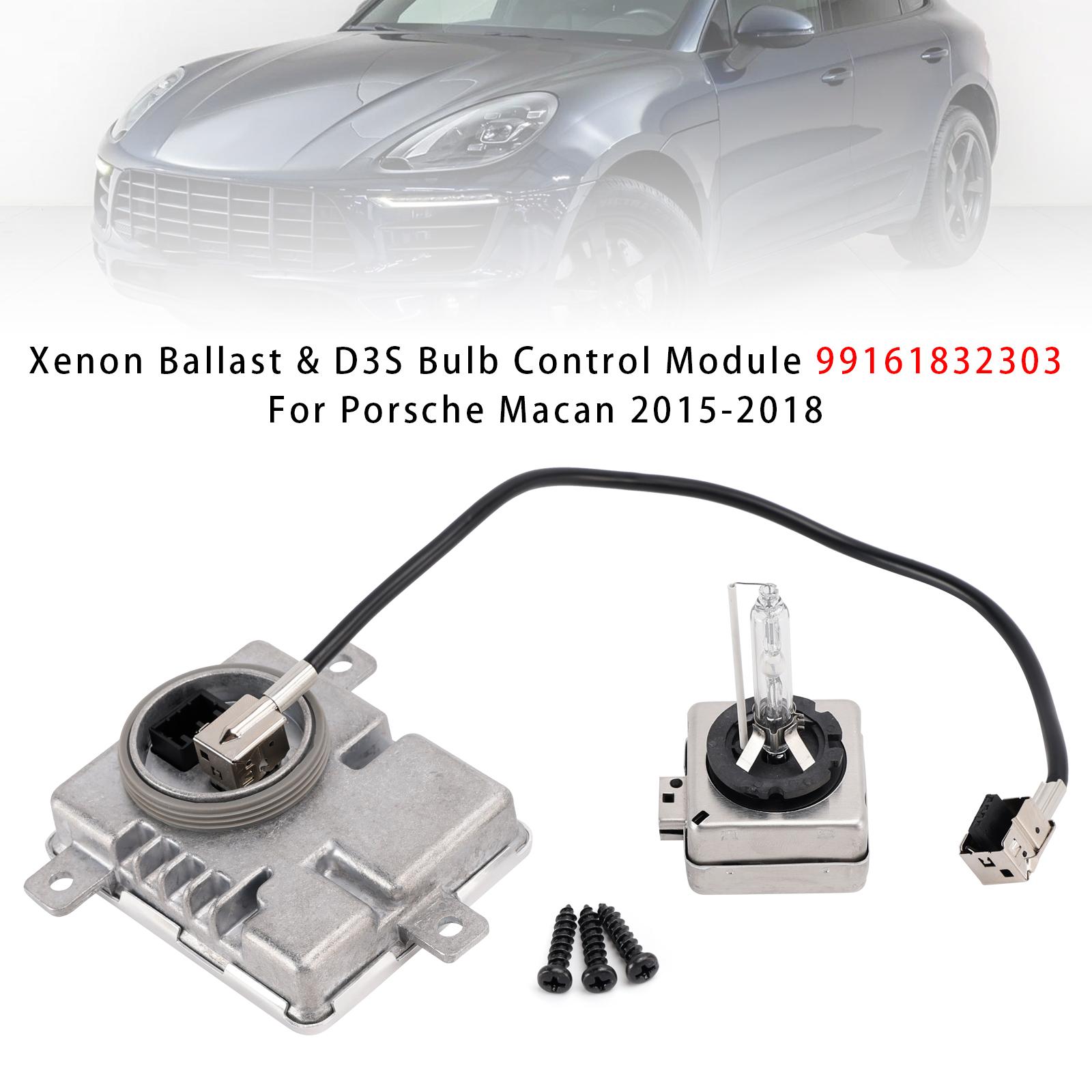 Xenon Ballast & D3S Bulb Control Module 99161832303 For Porsche Macan 2015-2018
Xenon Ballast & D3S Bulb Control Module 99161832303 For Porsche Macan 2015-2018