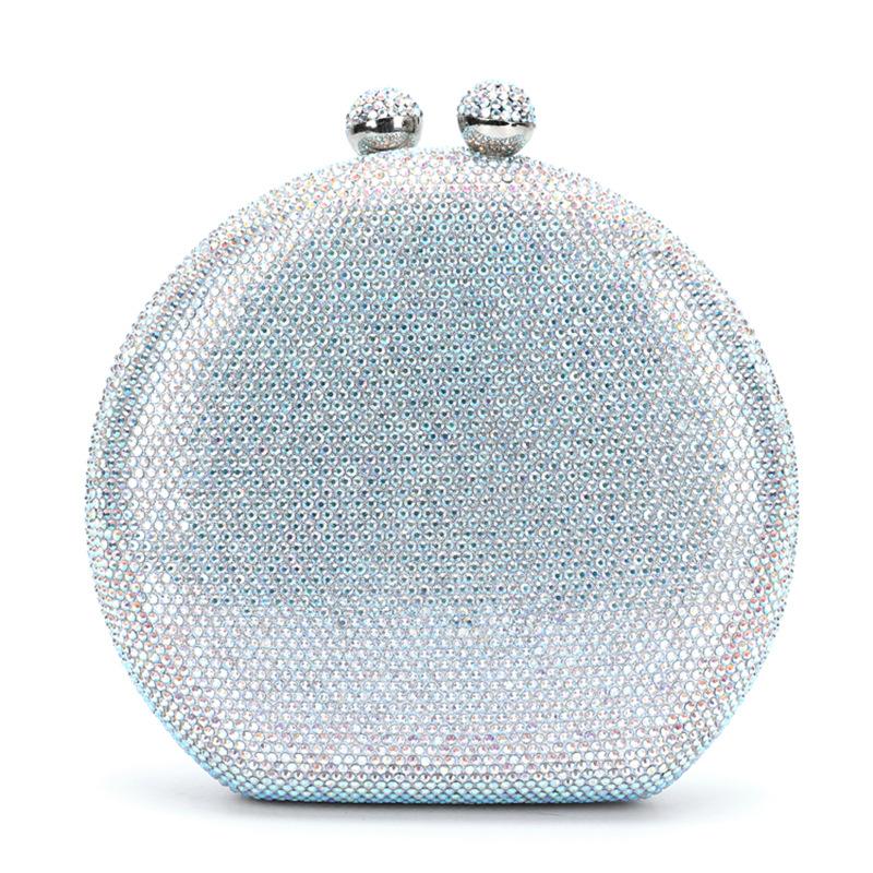 Women White Crystal Evening Clutches Bag Black/Silver Diamond Female Clutch Purse Lady Crossbody Small Party Phone Minaudiere 17.5cmX16.5cmX5cm
Women White Crystal Evening Clutches Bag Black/Silver Diamond Female Clutch Purse Lady Crossbody Small Party Phone Minaudiere 17.5cmX16.5cmX5cm
