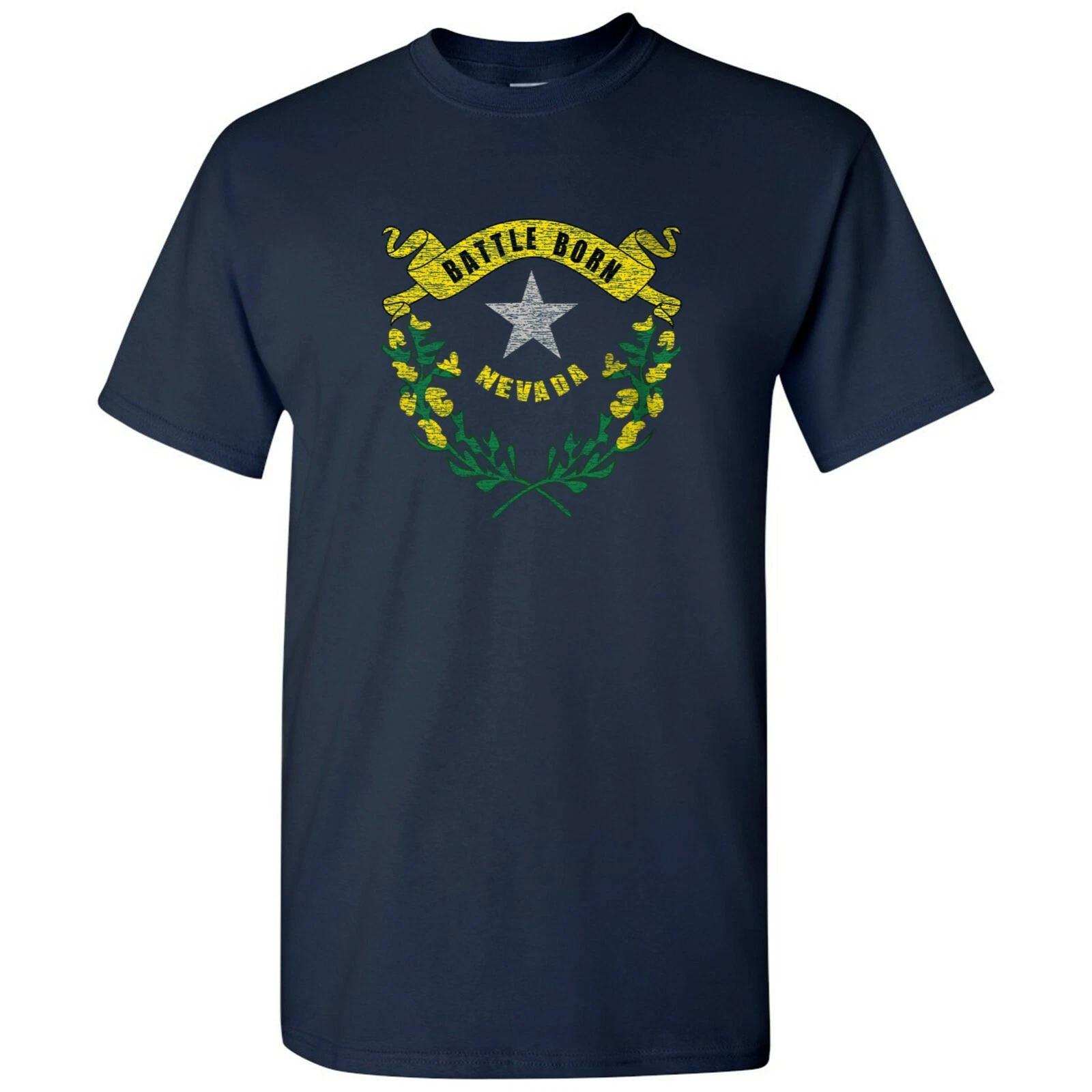 Nevada State Flag - Hometown Pride Local Souvenir Basic Cotton T-Shirt - Navy 2XL
Nevada State Flag - Hometown Pride Local Souvenir Basic Cotton T-Shirt - Navy 2XL