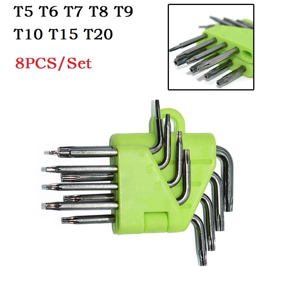 Набор ключей для ключа Torx, шестигранный ключ, L-образная отвертка, мини-отвертка Torx
Набор ключей для ключа Torx, шестигранный ключ, L-образная отвертка, мини-отвертка Torx