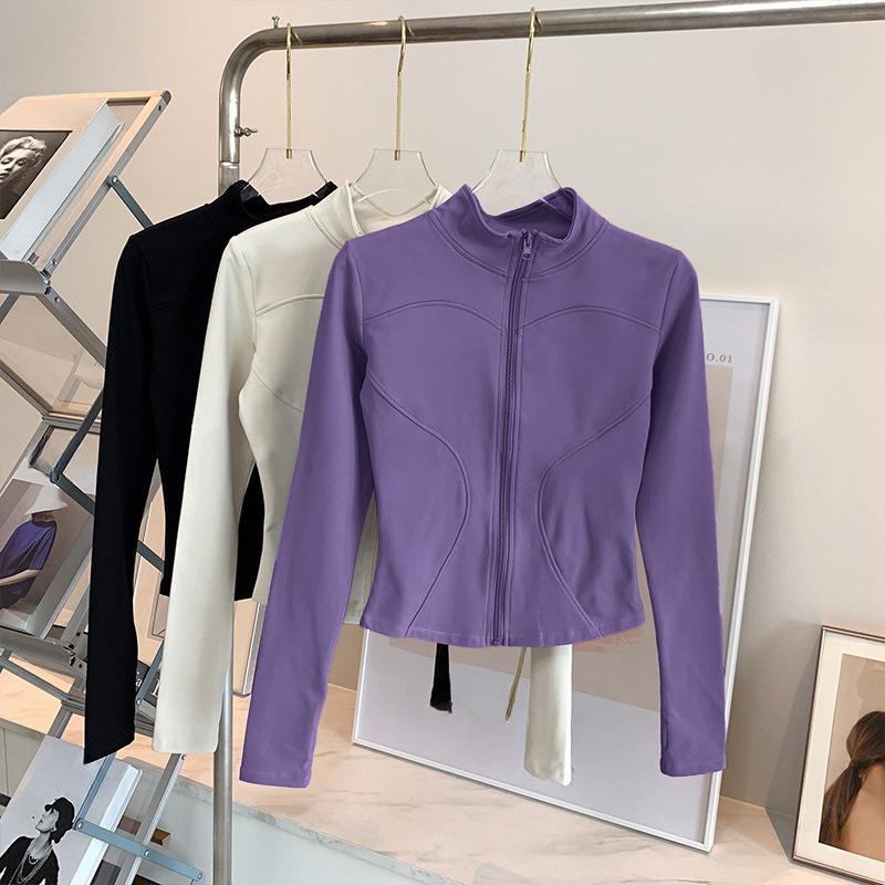 Coat Winter Women s Slim-fit Sports Fleece-lined Thickened Top Tight Waist Tight Yoga Wear Long-sleeved Pilates S фиолетовый
Coat Winter Women s Slim-fit Sports Fleece-lined Thickened Top Tight Waist Tight Yoga Wear Long-sleeved Pilates S фиолетовый