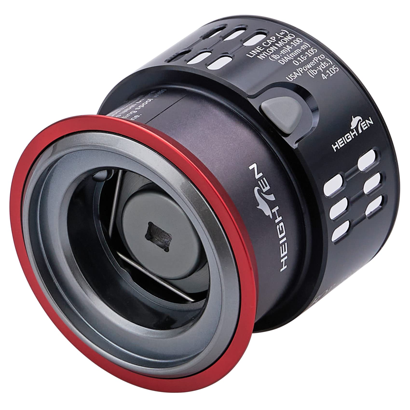 HEIGHTEN Reel Spool Asamizo Yumeya S-27 Type C2000S Replacement Spool Compatible Black Series Black & Red 246
HEIGHTEN Reel Spool Asamizo Yumeya S-27 Type C2000S Replacement Spool Compatible Black Series Black & Red 246