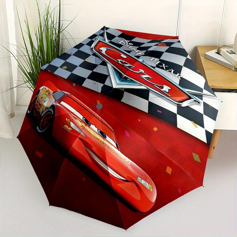 Lightning McQueen,Pixar Cars Automatic Folding Umbrella Simple 8 Rib Design, Bright Cartoon Pattern, Durable Iron Frame, Suitable For Trav
Lightning McQueen,Pixar Cars Automatic Folding Umbrella Simple 8 Rib Design, Bright Cartoon Pattern, Durable Iron Frame, Suitable For Trav