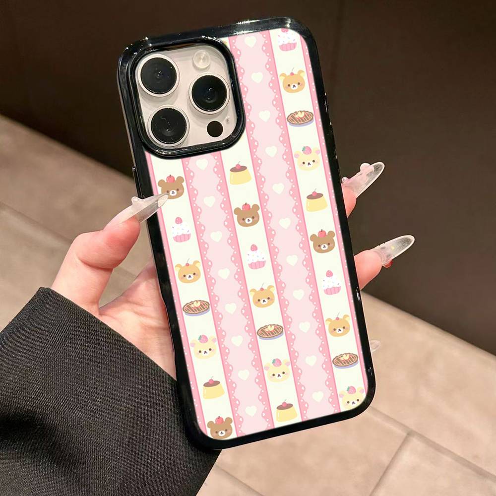Popular Cute R-rilakkuma Bear PC+TPU Phone Case For IPhone 11 12 13 14 15 16 17 Plus Pro Max Cover iPhone 13pro max
Popular Cute R-rilakkuma Bear PC+TPU Phone Case For IPhone 11 12 13 14 15 16 17 Plus Pro Max Cover iPhone 13pro max