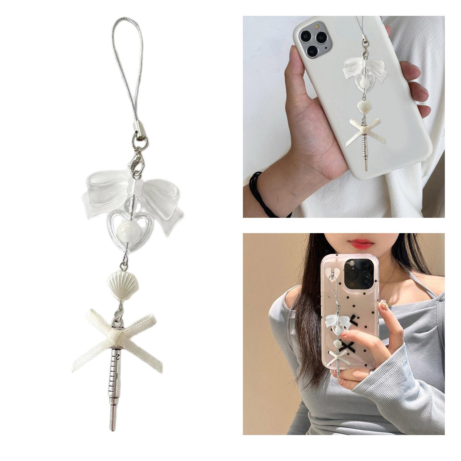 Cute Bowknot Heart Bead Keychain Pendant Bag Phone Pendant Women Backpack Handbag Charm Lovely Hanging Decoration 5
Cute Bowknot Heart Bead Keychain Pendant Bag Phone Pendant Women Backpack Handbag Charm Lovely Hanging Decoration 5