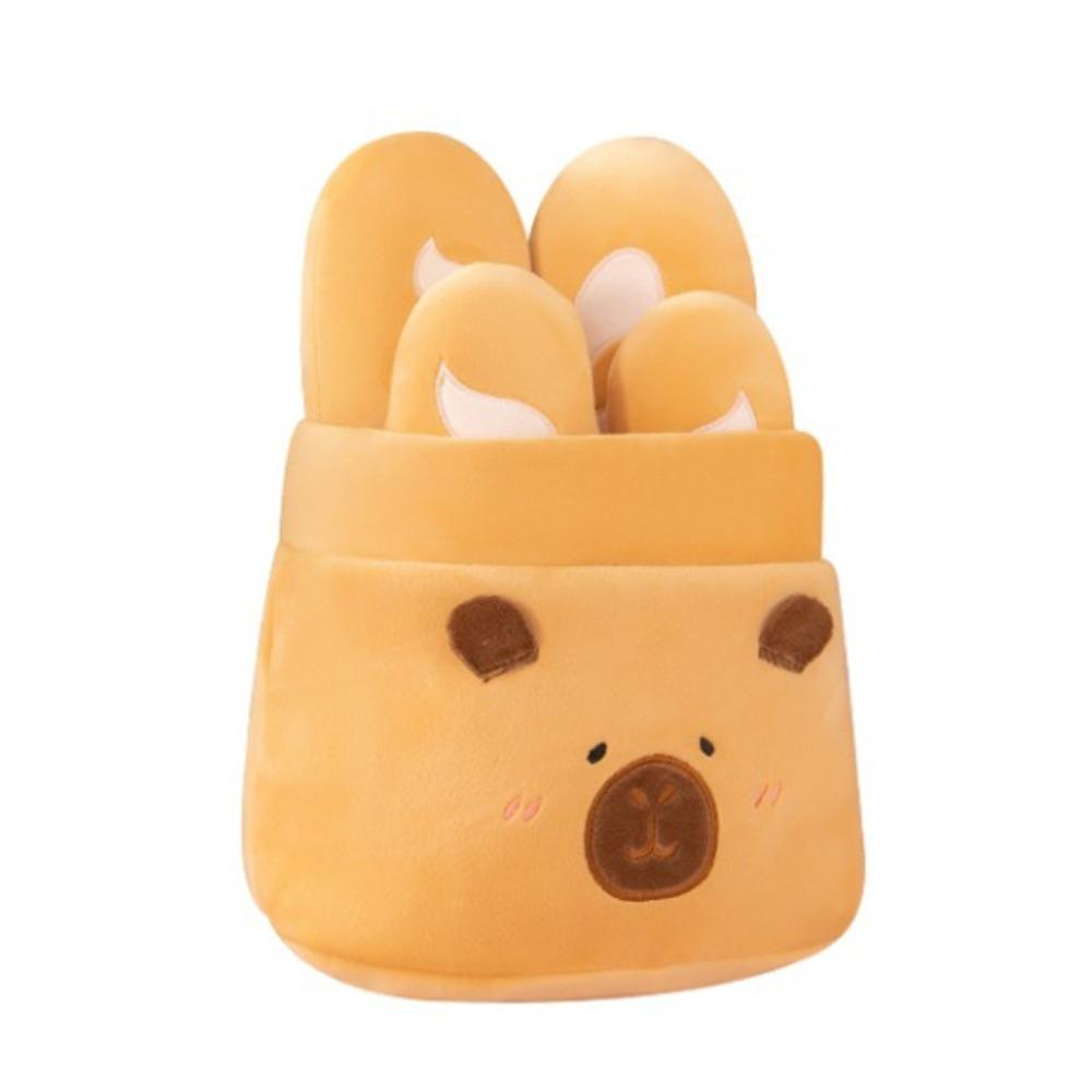 Bread Capybara Plush Toy Cartoon Capybara Fluffty Doll Creative Birthday Gift 20cm-Capybara
Bread Capybara Plush Toy Cartoon Capybara Fluffty Doll Creative Birthday Gift 20cm-Capybara