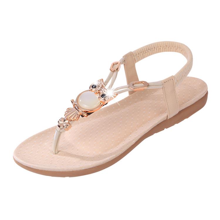 Summer New Bohemian Sandals Flat Heel Flat Casual Owl Beaded Mezzanine Women s Sandals 42 бежевий
Summer New Bohemian Sandals Flat Heel Flat Casual Owl Beaded Mezzanine Women s Sandals 42 бежевий