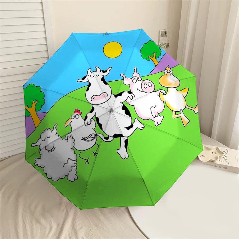 1PC farm animalsUmbrella-8-Rib Reinforced, Automatic Open, Lightweight & Durable, Cute Fashion Accessory for Outdoor-P197
1PC farm animalsUmbrella-8-Rib Reinforced, Automatic Open, Lightweight & Durable, Cute Fashion Accessory for Outdoor-P197